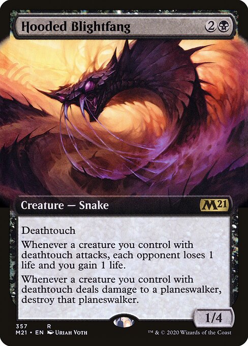 Hooded Blightfang from Core Set 2021