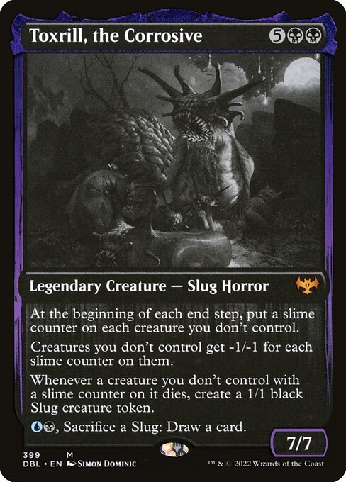 Toxrill, the Corrosive from Innistrad: Double Feature