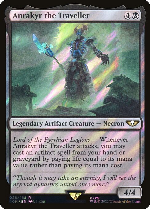 Anrakyr the Traveller highlighted card art