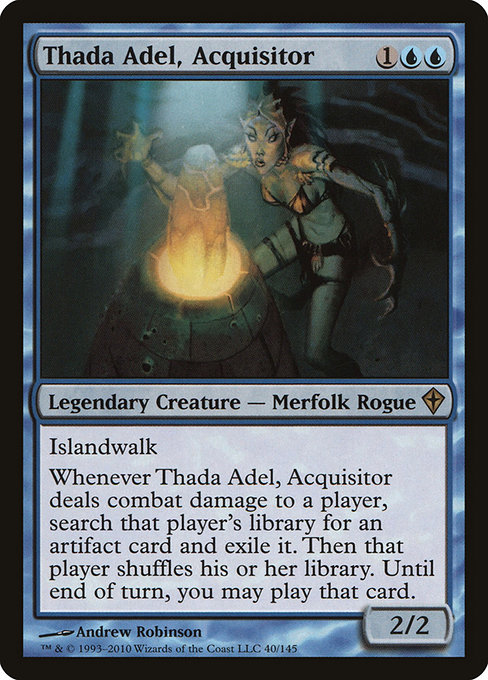 Thada Adel, Acquisitor highlighted card art
