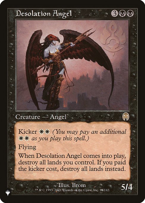Desolation Angel highlighted card art