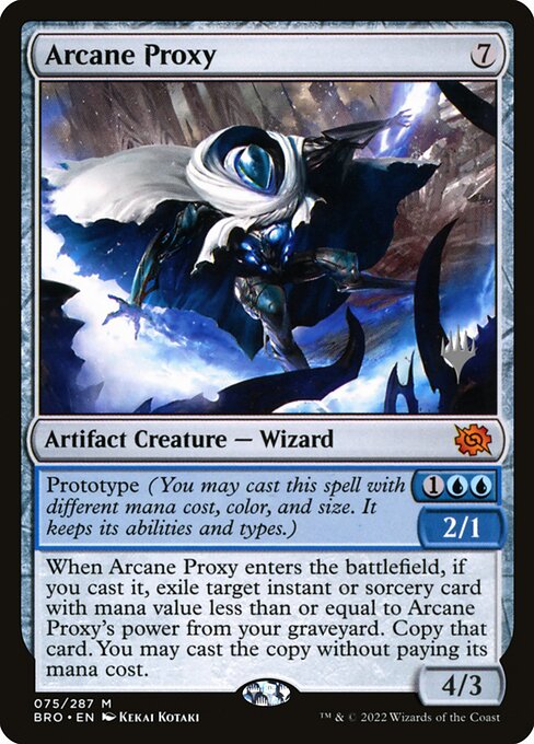 Arcane Proxy from The Brothers' War Promos