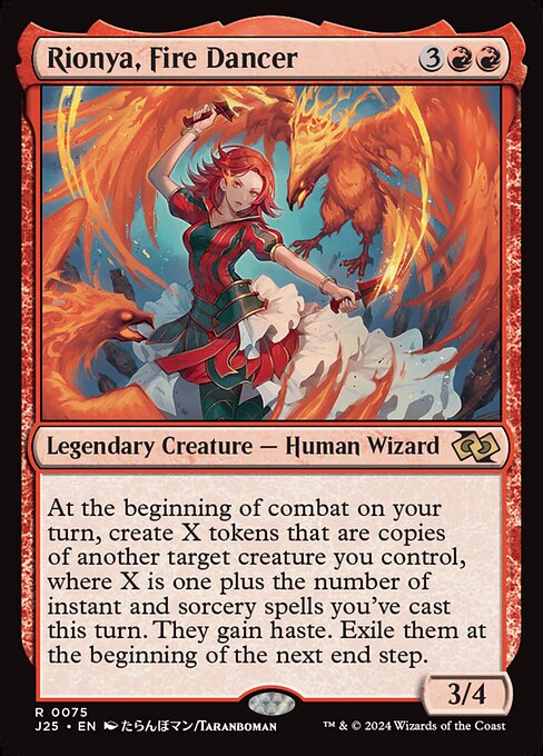 Rionya, Fire Dancer highlighted card art