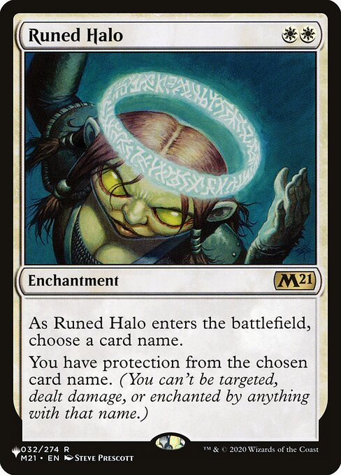 Runed Halo highlighted card art