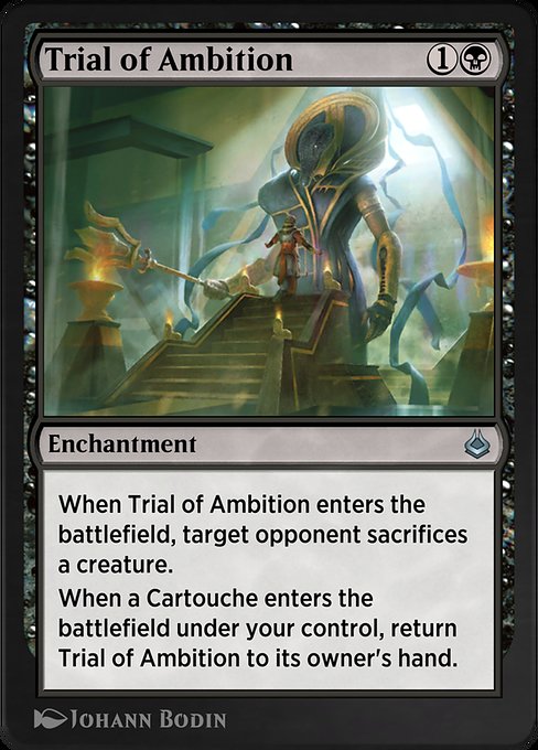 Trial of Ambition highlighted card art