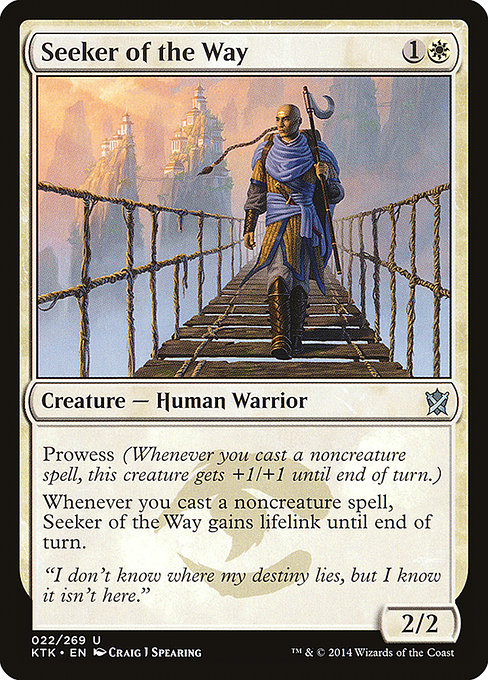 Seeker of the Way from Khans of Tarkir