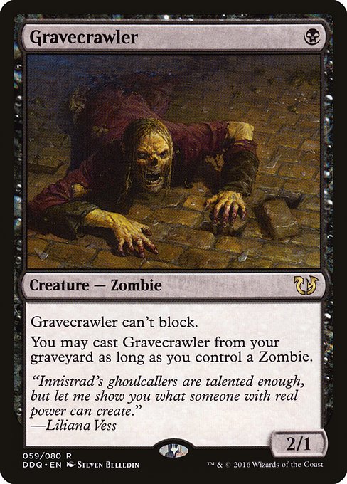 Gravecrawler from Duel Decks: Blessed vs. Cursed
