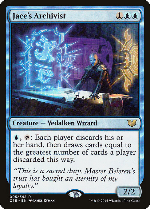 Jace's Archivist from Commander 2015