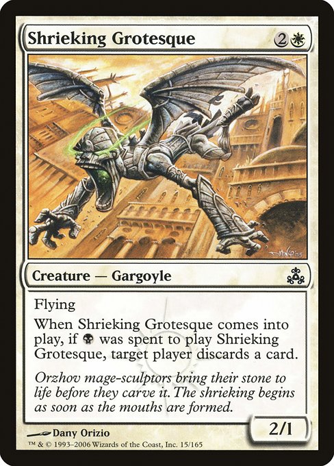 Shrieking Grotesque highlighted card art