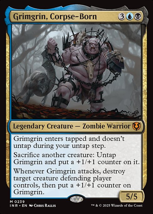 Grimgrin, Corpse-Born highlighted card art