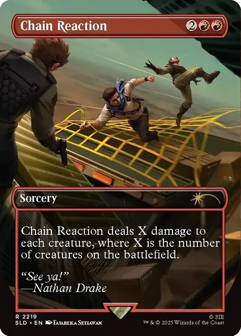 Chain Reaction highlighted card art