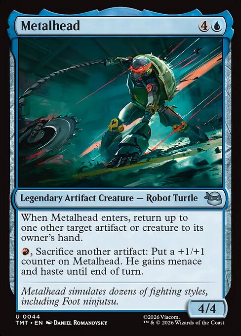 Metalhead from Teenage Mutant Ninja Turtles