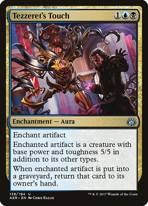 Tezzeret's Touch from Aether Revolt