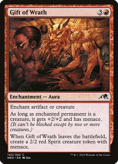 Gift of Wrath highlighted card art