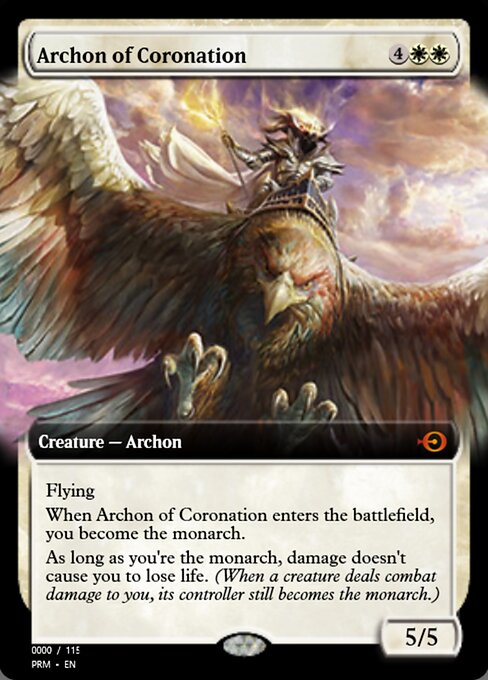 Archon of Coronation from Magic Online Promos