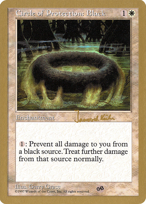 Circle of Protection: Black from World Championship Decks 1997