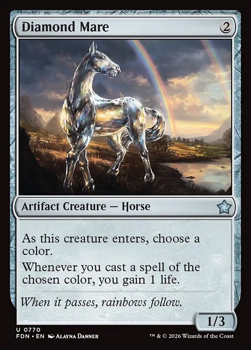 Diamond Mare highlighted card art