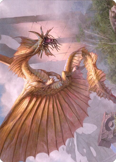 Ancient Gold Dragon // Ancient Gold Dragon from Battle for Baldur's Gate Art Series