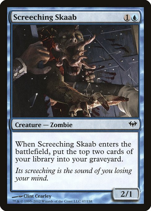 Screeching Skaab from Dark Ascension