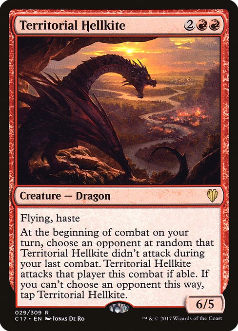Territorial Hellkite from Commander 2017