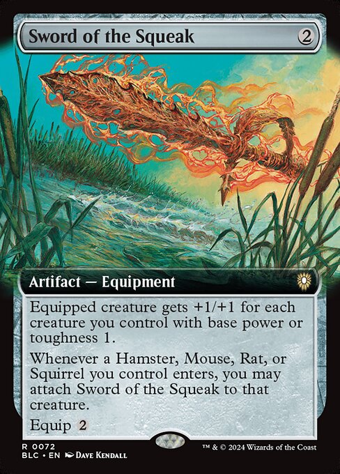 Sword of the Squeak highlighted card art