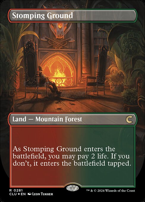 Stomping Ground from Ravnica: Clue Edition