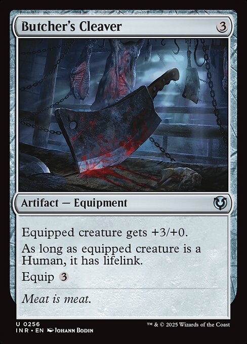 Butcher's Cleaver highlighted card art
