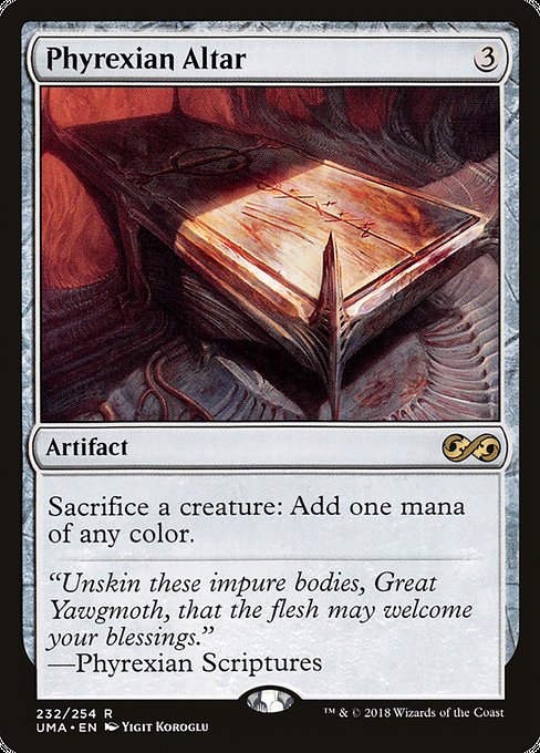 Phyrexian Altar from Ultimate Masters