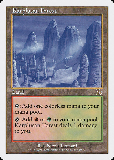 Karplusan Forest from Deckmasters