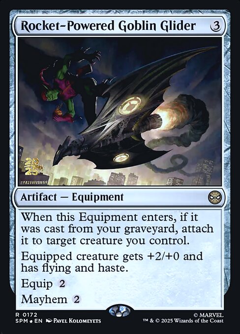 Rocket-Powered Goblin Glider highlighted card art