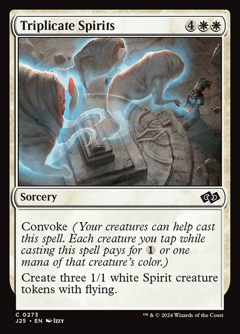 Triplicate Spirits from Foundations Jumpstart