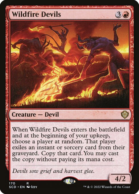 Wildfire Devils highlighted card art