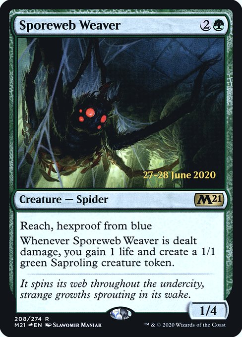 Sporeweb Weaver from Core Set 2021 Promos