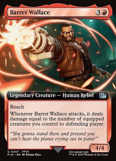 Barret Wallace from Final Fantasy