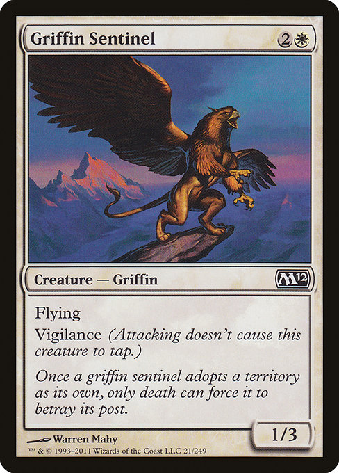 Griffin Sentinel from Magic 2012
