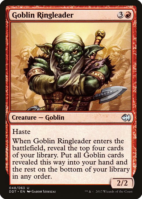 Goblin Ringleader from Duel Decks: Merfolk vs. Goblins