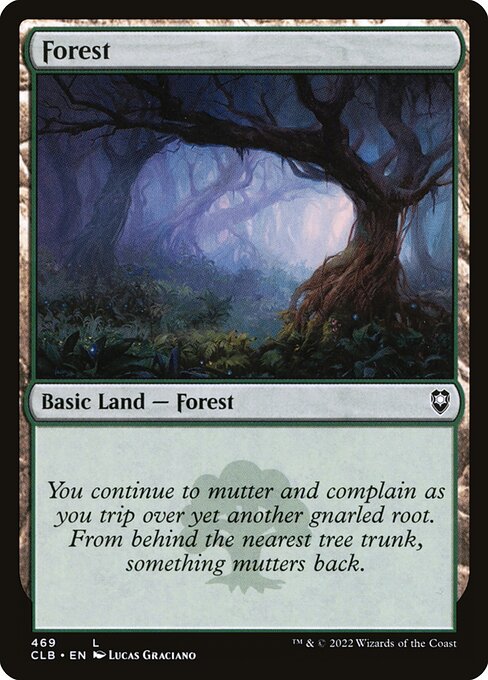 Forest from Commander Legends: Battle for Baldur's Gate