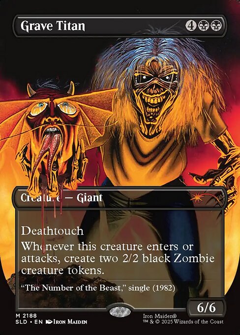 Grave Titan highlighted card art