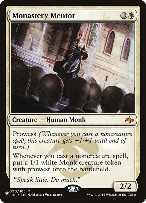 Monastery Mentor from The List