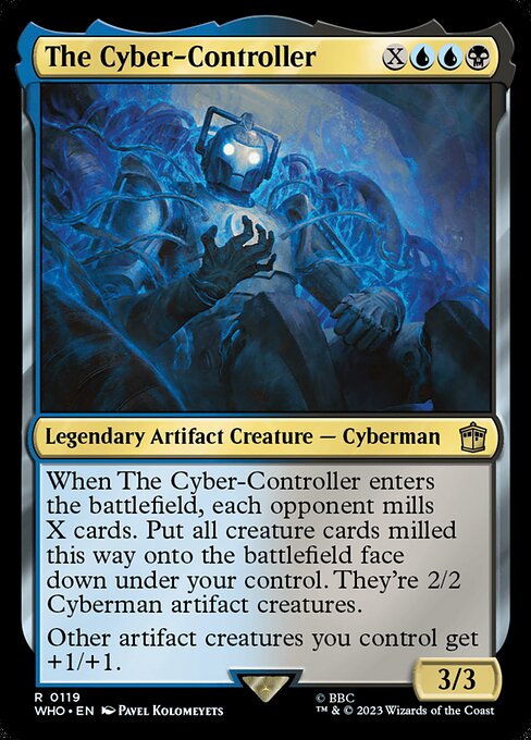 The Cyber-Controller highlighted card art