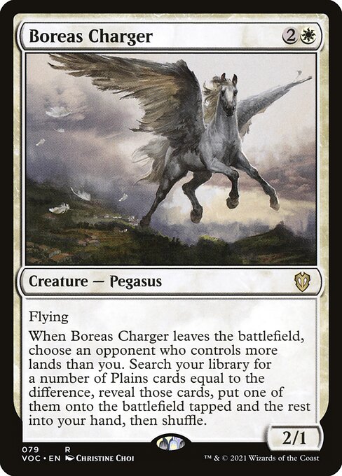 Boreas Charger highlighted card art