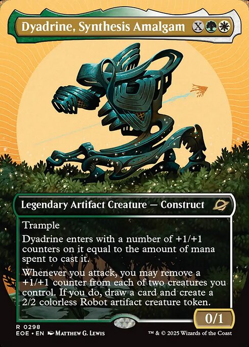 Dyadrine, Synthesis Amalgam highlighted card art