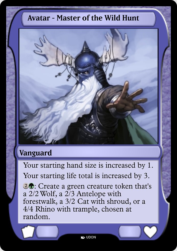 Master of the Wild Hunt Avatar highlighted card art