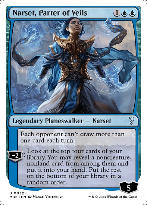 Narset, Parter of Veils highlighted card art