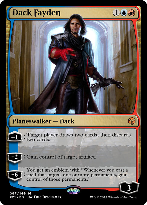 Dack Fayden from Legendary Cube Prize Pack