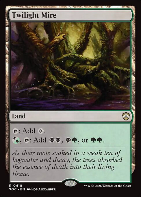 Twilight Mire highlighted card art