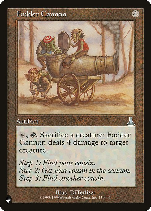 Fodder Cannon highlighted card art