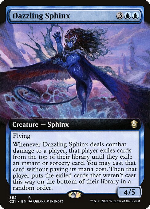 Dazzling Sphinx from Commander 2021