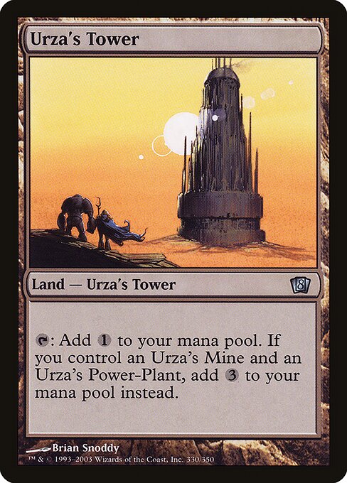 Urza's Tower from Eighth Edition
