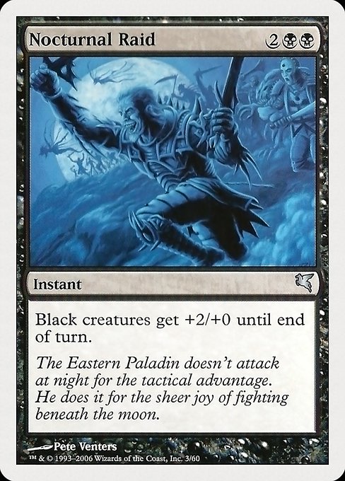 Nocturnal Raid highlighted card art